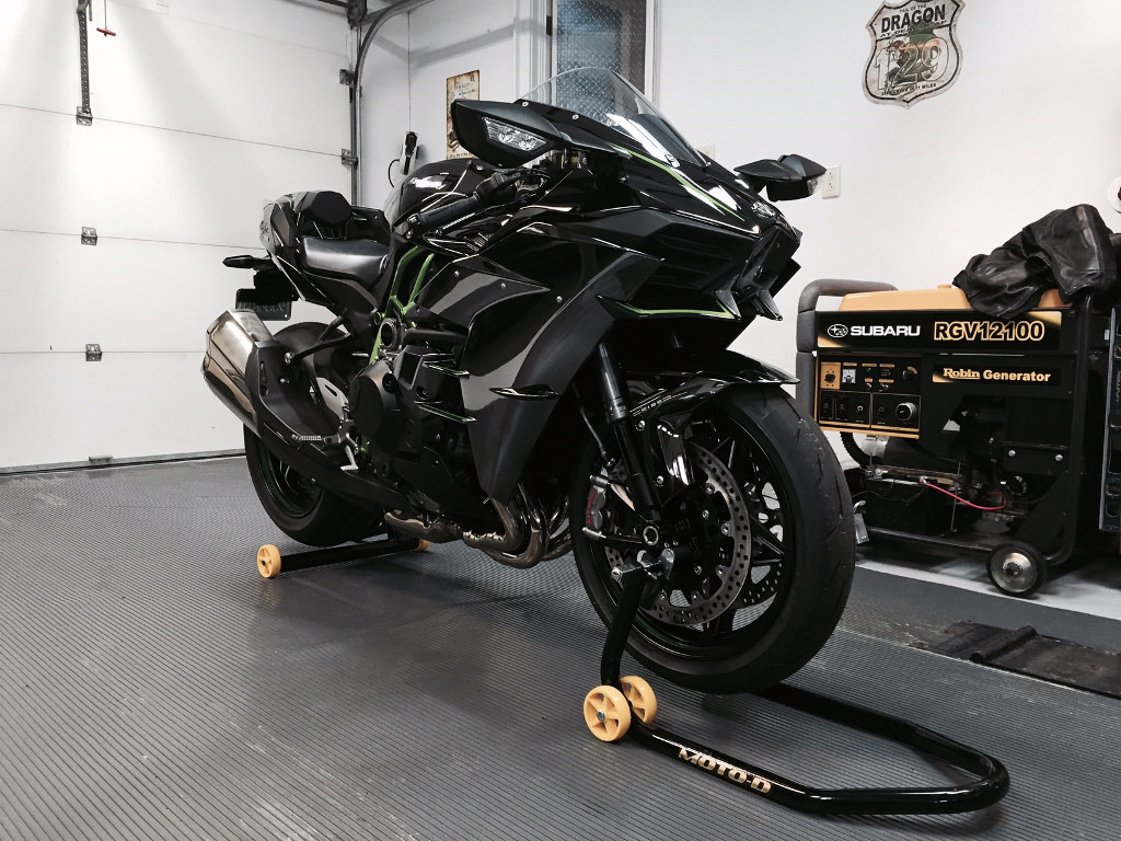 Kawasaki H2 Motorcycle Stand Single Sided Swingarm Stand
