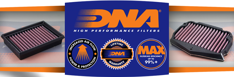 DNA makes the best sportbike motorcycle air filter