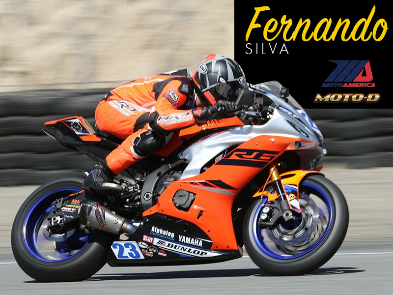 Fernando Silva of ART Performance has Bonamici R6 Rearsets on his racebike