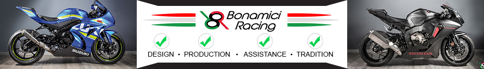 MOTO-D is the exclusive North American Distributor for Bonamici Racing Italy. For more info visit www.motodracing.com