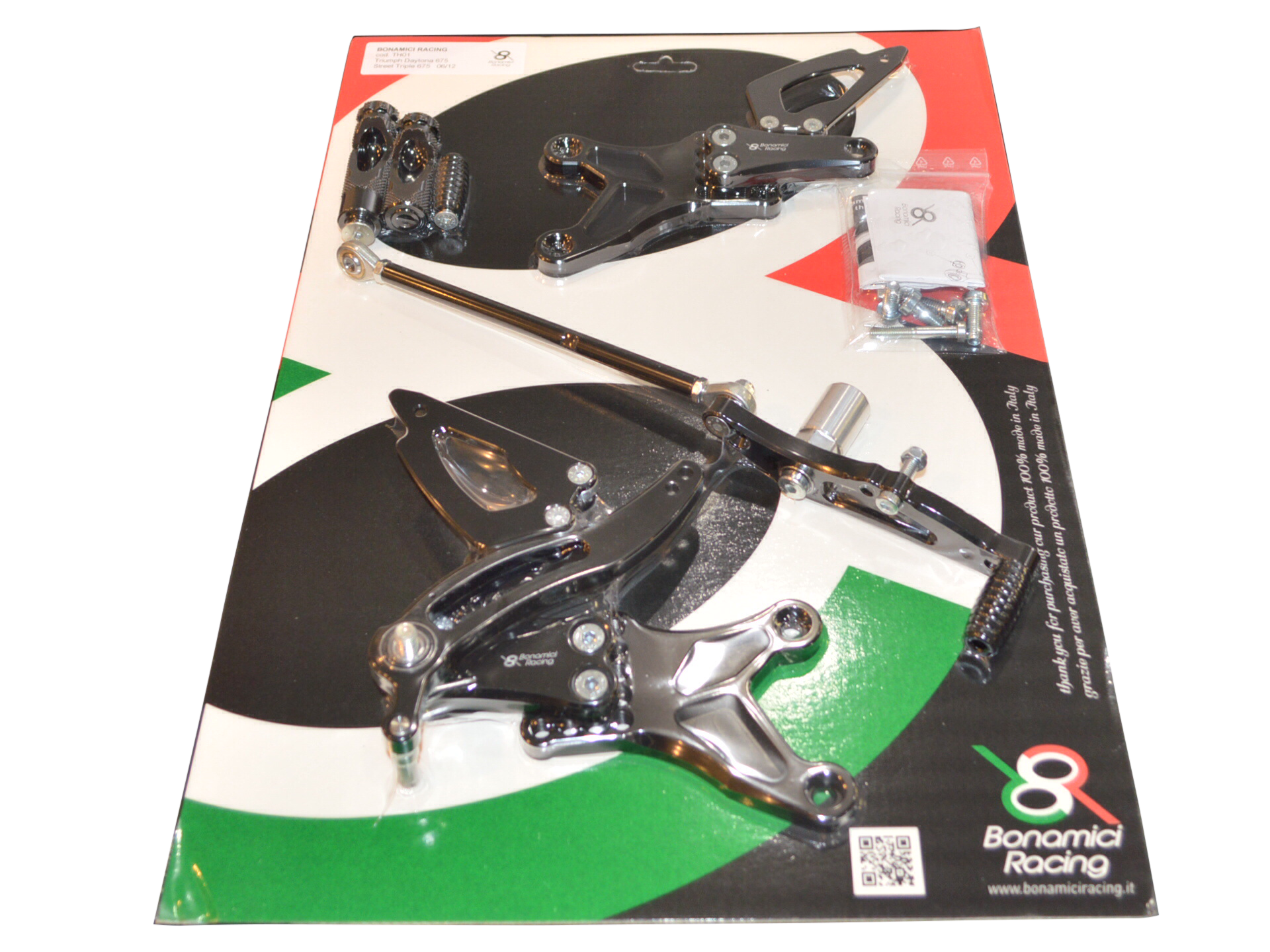 Bonamici Rearset Kit Triumph Daytona 675/Street Triple 675 (20062012)