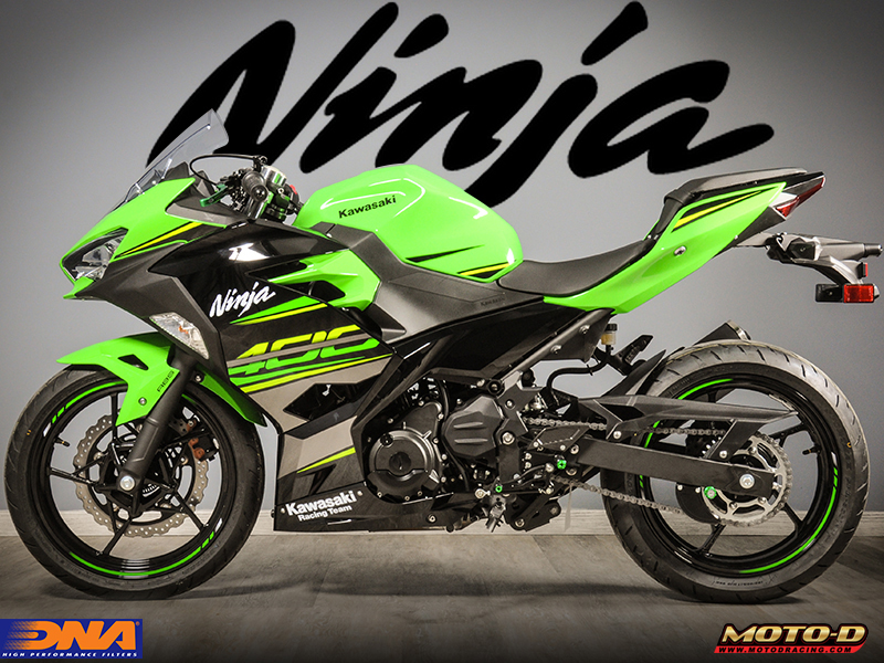 add horsepower to your ninja 400 using a dna motorcycle air filter