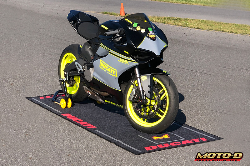 ducati parking mat