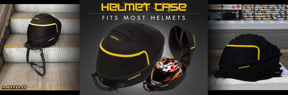 Motorcycle Helmet Case - Carry Bag for Motorcycle Helmets - MOTO-D Racing
