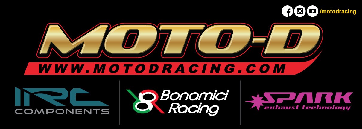 MOTO-D Racing distributes Tire Warmers, Stands, Spark Exhausts, Bonamici Racing