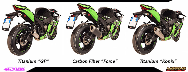 Want More Power chose Spark Kawasaki ZX 10R Full Titanium Exhaust