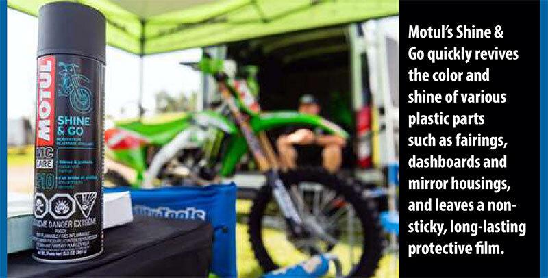 Motul Shine & Go Cleans Your Motorcycle: On Sale at MOTO-D Racing